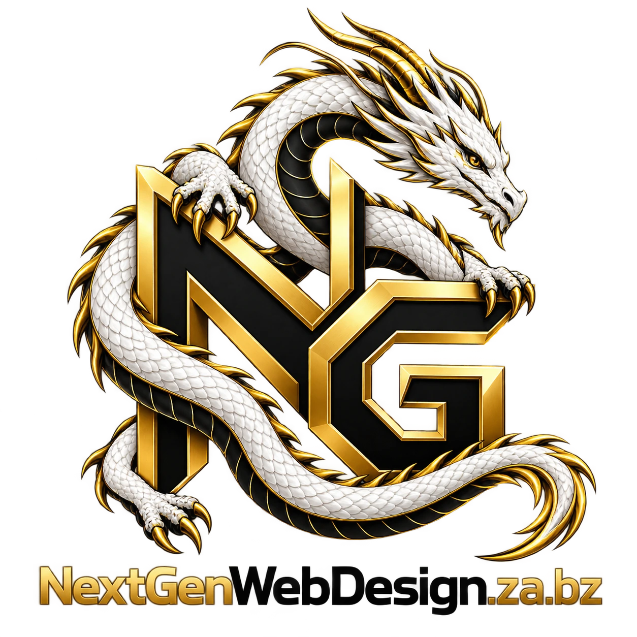NextGenWebDesign.za.bz dragon logo